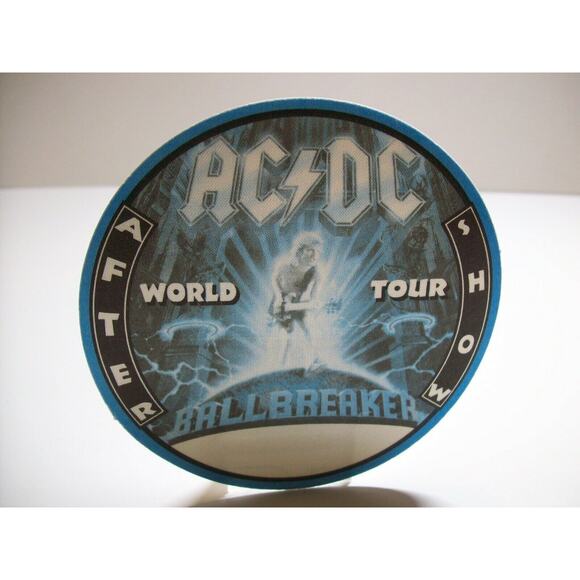 AC/DC Vintage Backstage Pass BallBreaker Tour Original 1996 Original Hard Rock - Picture 3 of 4